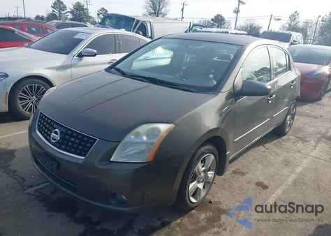 2008 Nissan Sentra 2.0S из США, поврежденный, VIN 3N1AB61E88L636212